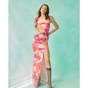 Tach Zoriana Printed Dress XS